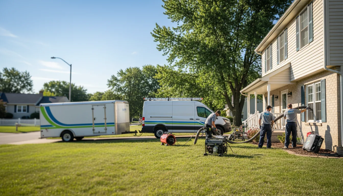 Flooded Basement Restoration And Cleanup With Repair in Esbon, KS near me